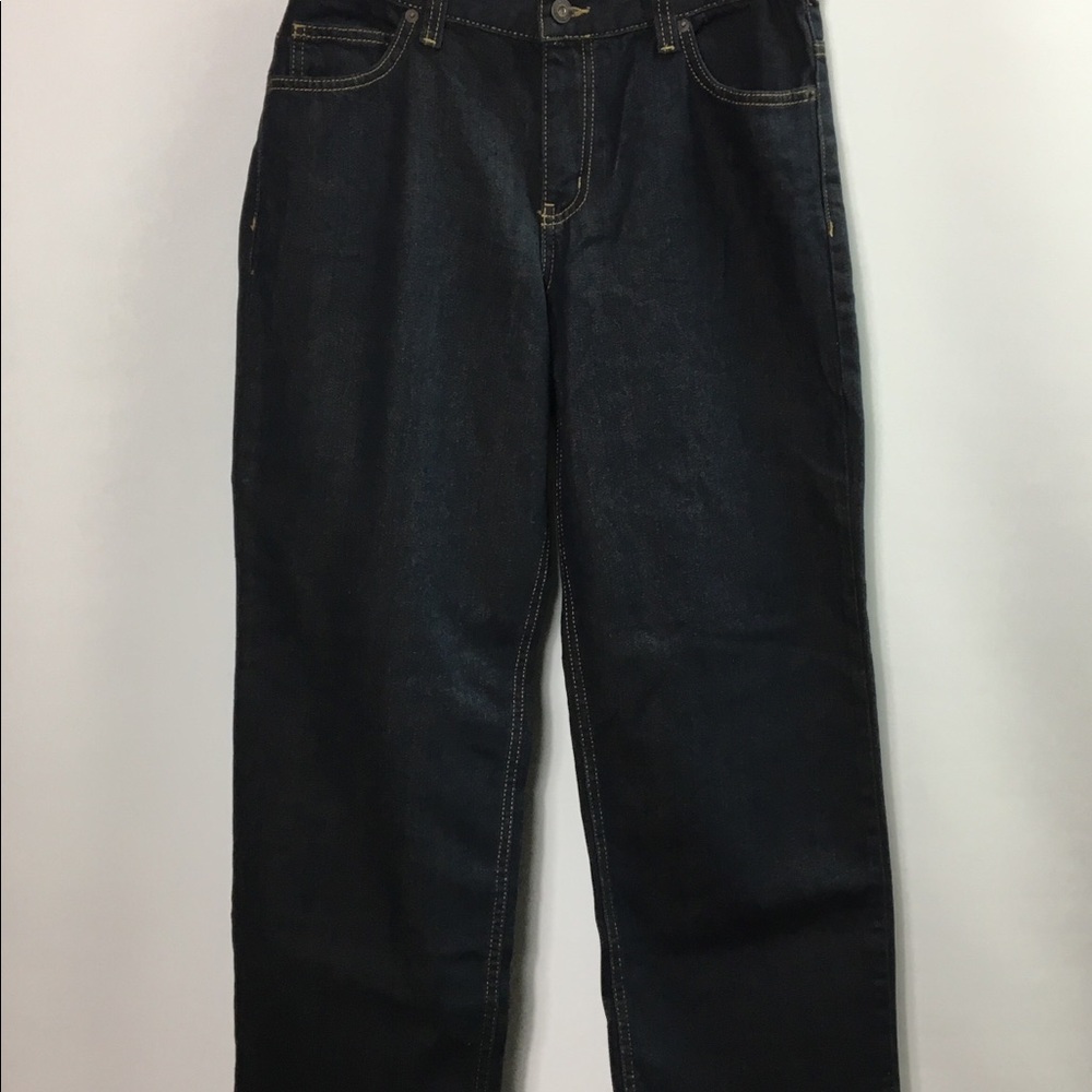 Old Navy womens‎ jeans size 14 husky dark wash